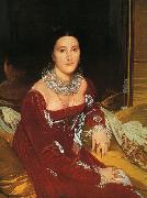 Jean-Auguste Dominique Ingres Mme.De Senonnes china oil painting artist